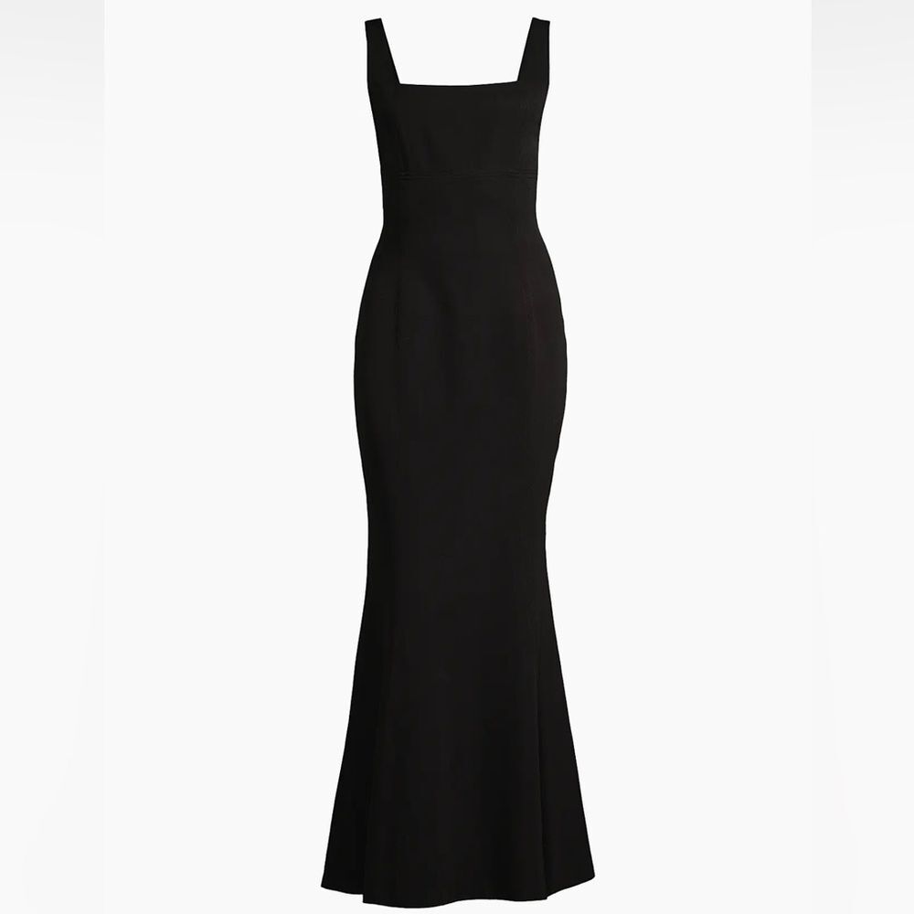 Laundry by Shelli Segal Square Neck Trumpet Mermaid Gown Size 8